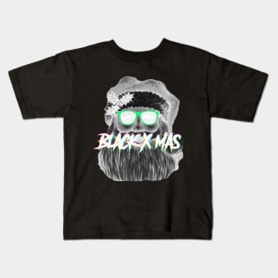 Merry black christmas Kids T-Shirt